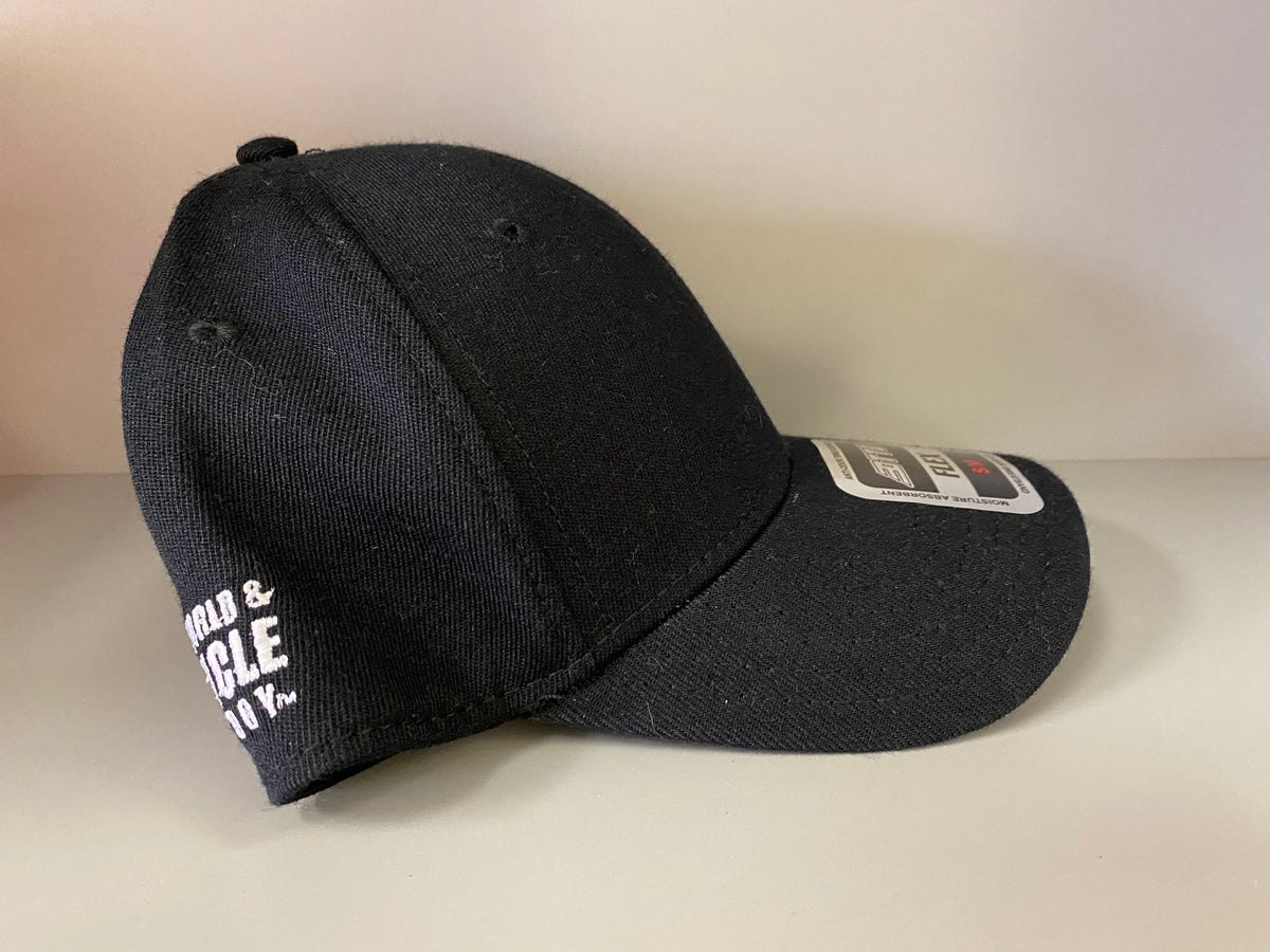RW Black Flex Fit Cap – Roadracing World Online Store