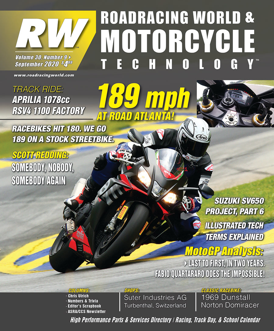 ARCHIVED 2020 Roadracing World & Motorcycle Technology Back Issues