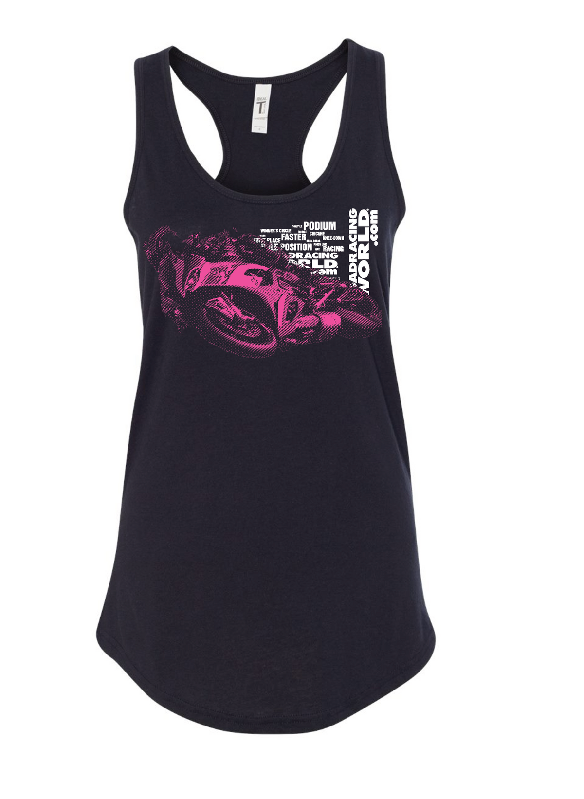 *NEW* Pink Night Rider Racer back tank
