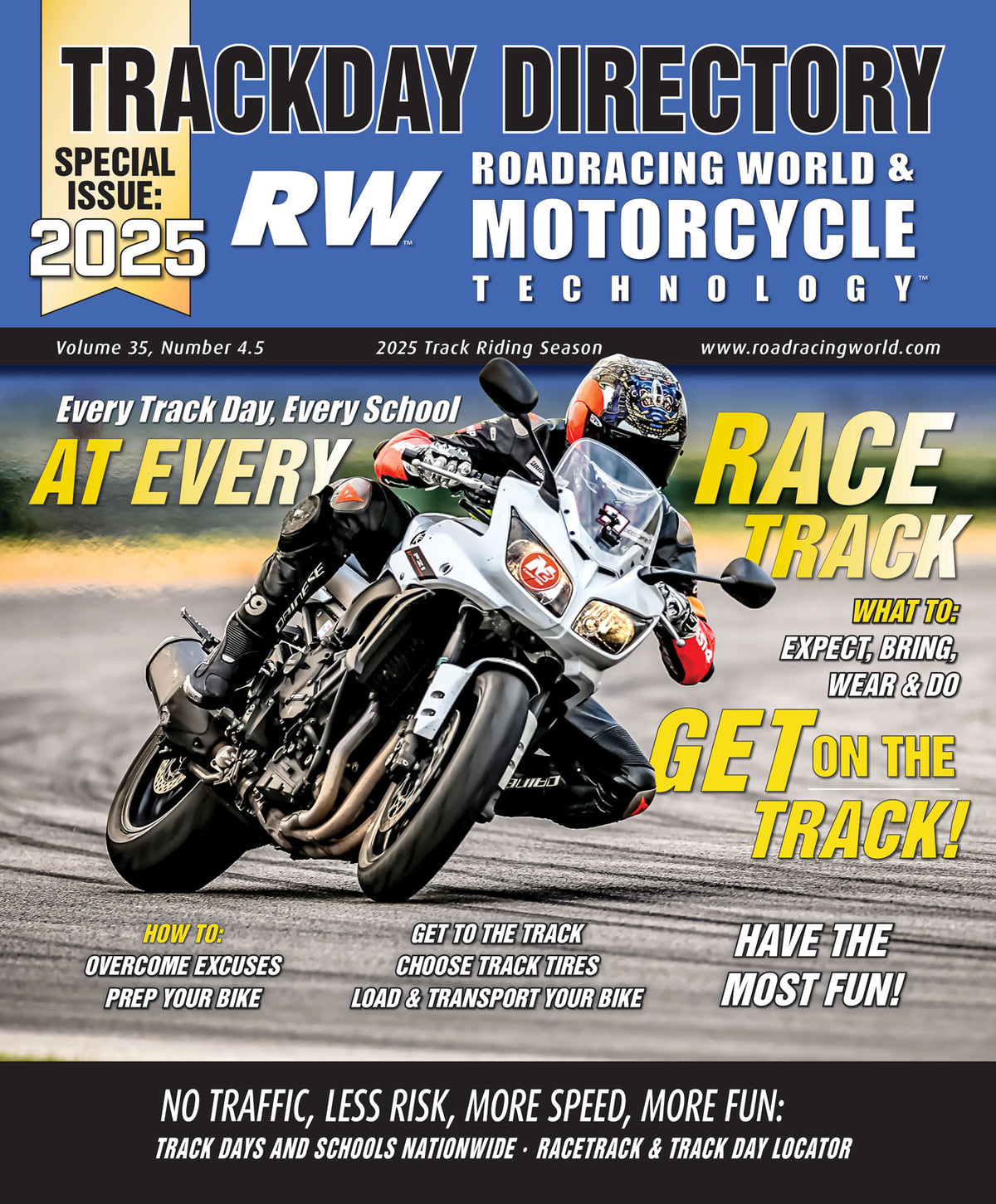 2025 Trackday Directory Special Issue