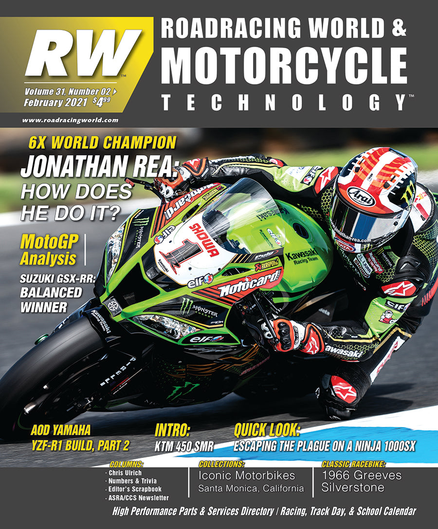 ARCHIVED 2021 Roadracing World & Motorcycle Technology Back Issues