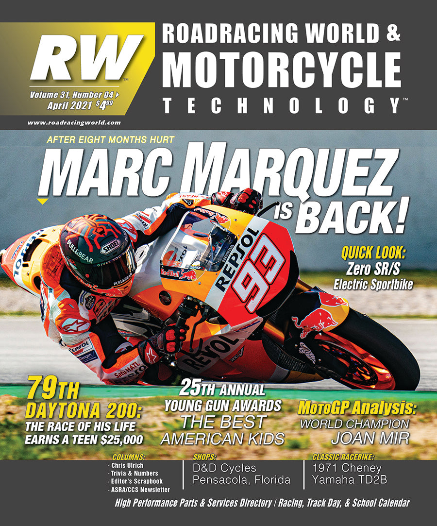 ARCHIVED 2021 Roadracing World & Motorcycle Technology Back Issues