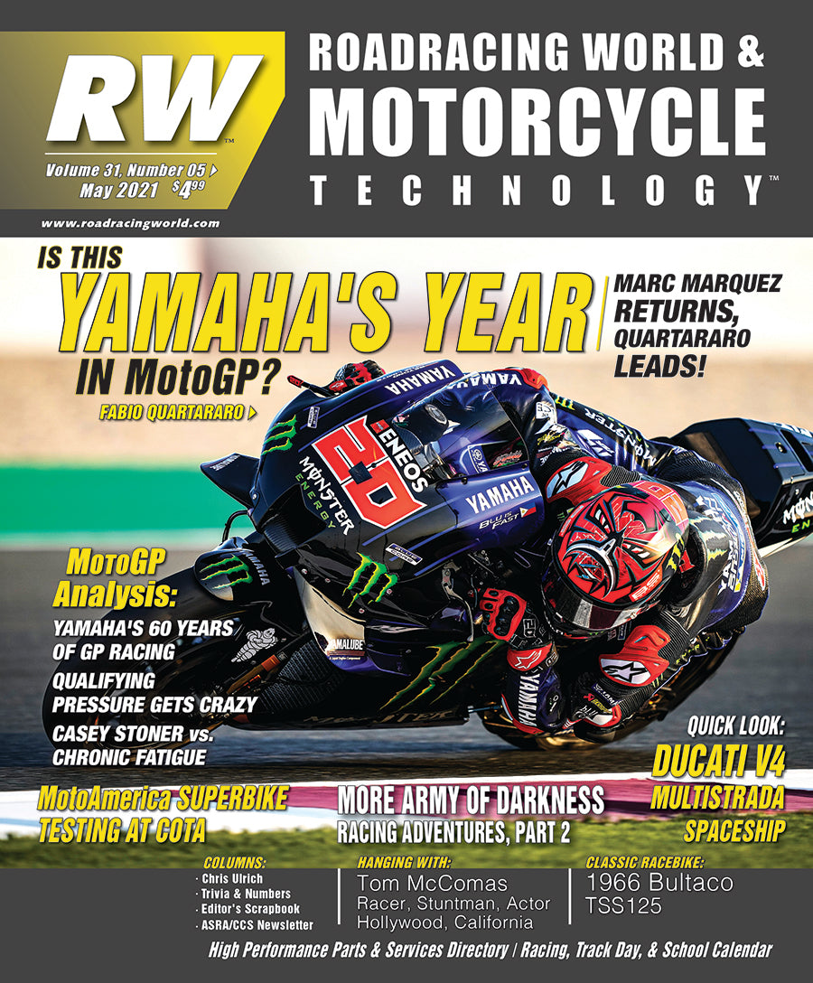 ARCHIVED 2021 Roadracing World & Motorcycle Technology Back Issues