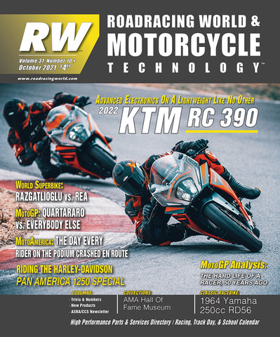 ARCHIVED 2021 Roadracing World & Motorcycle Technology Back Issues