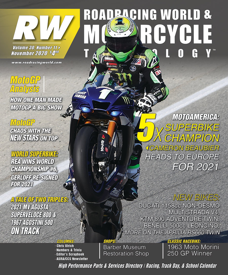 ARCHIVED 2020 Roadracing World & Motorcycle Technology Back Issues