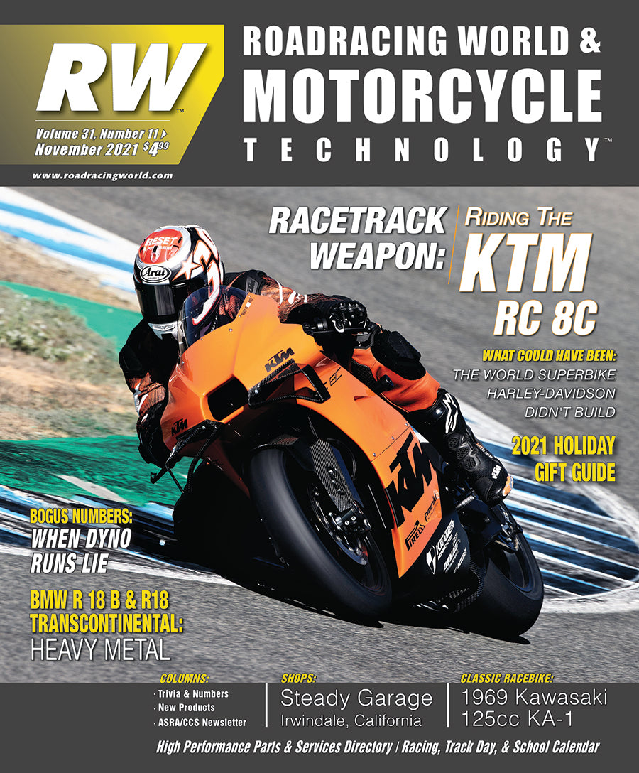 ARCHIVED 2021 Roadracing World & Motorcycle Technology Back Issues