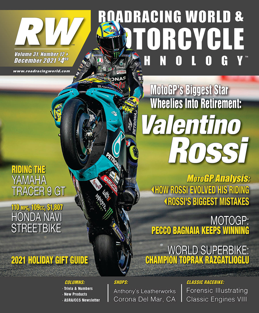 ARCHIVED 2021 Roadracing World & Motorcycle Technology Back Issues