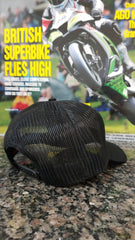 RW Black Trucker Mesh Cap